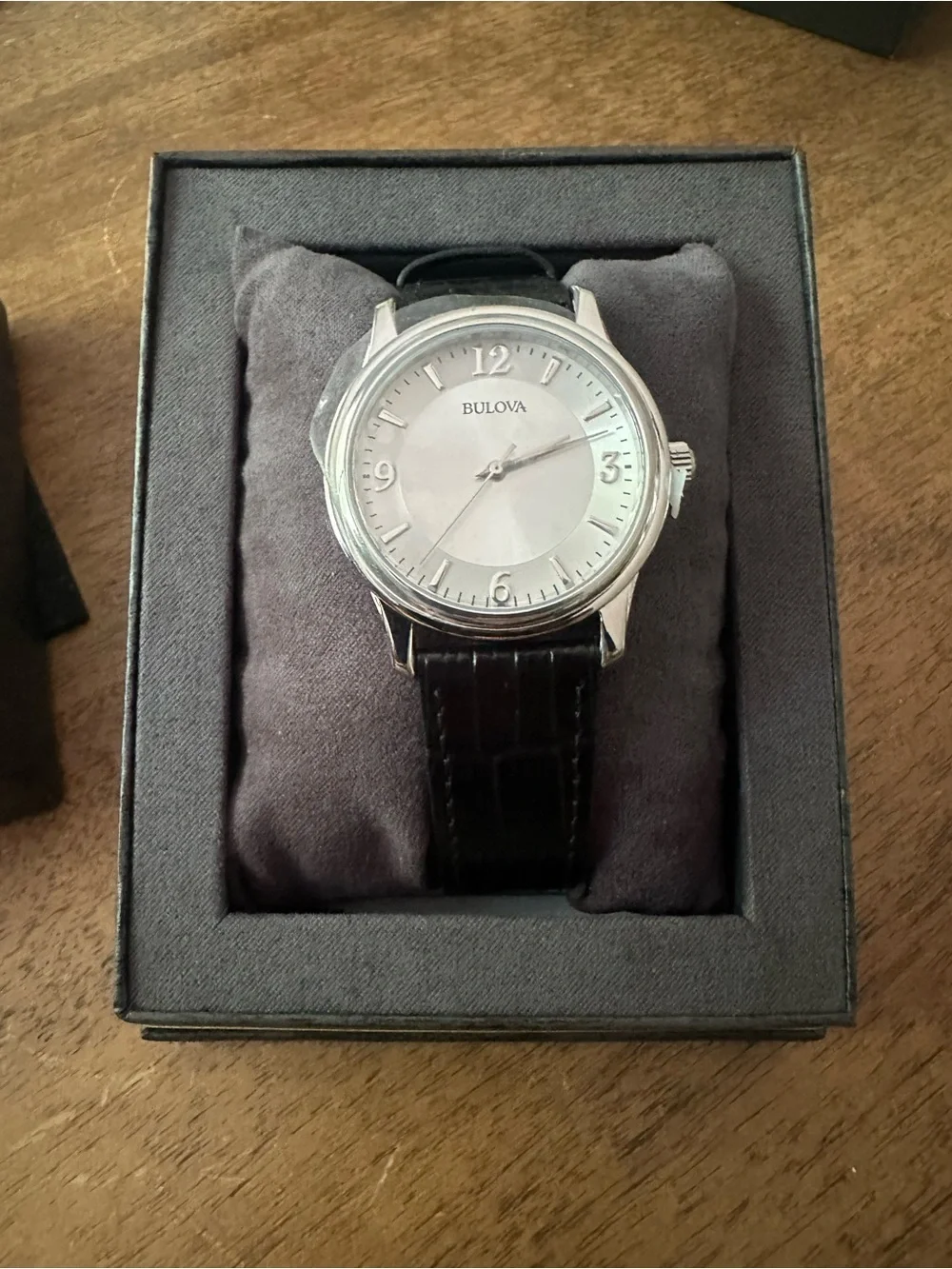 Bulova Black and Gold 150 Anniversary Box